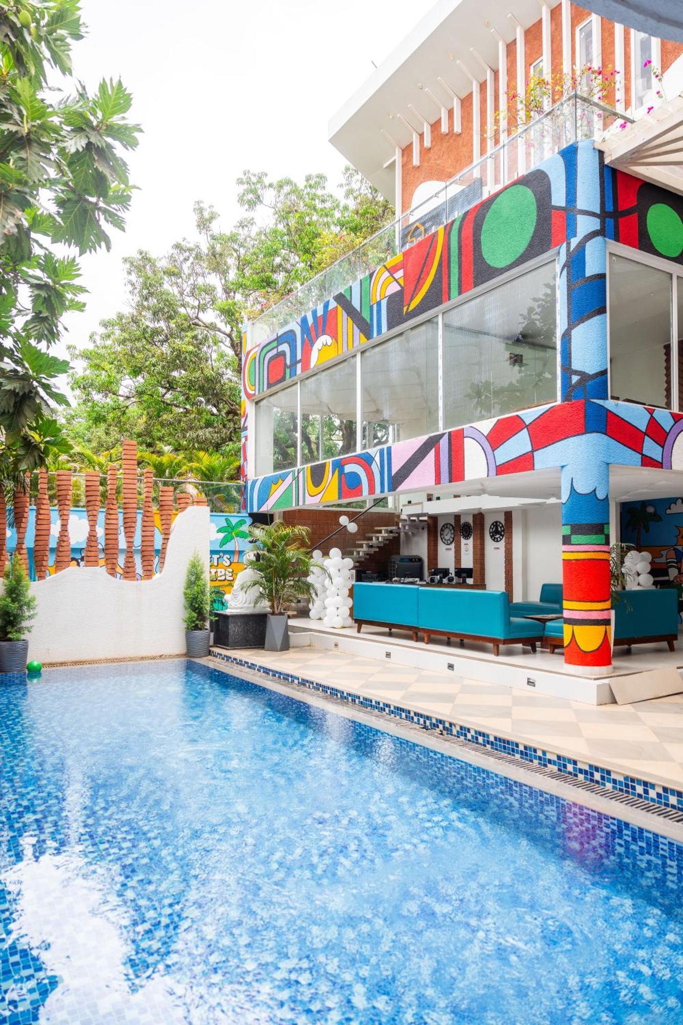 Downtown Hostels - Anjuna Exterior foto