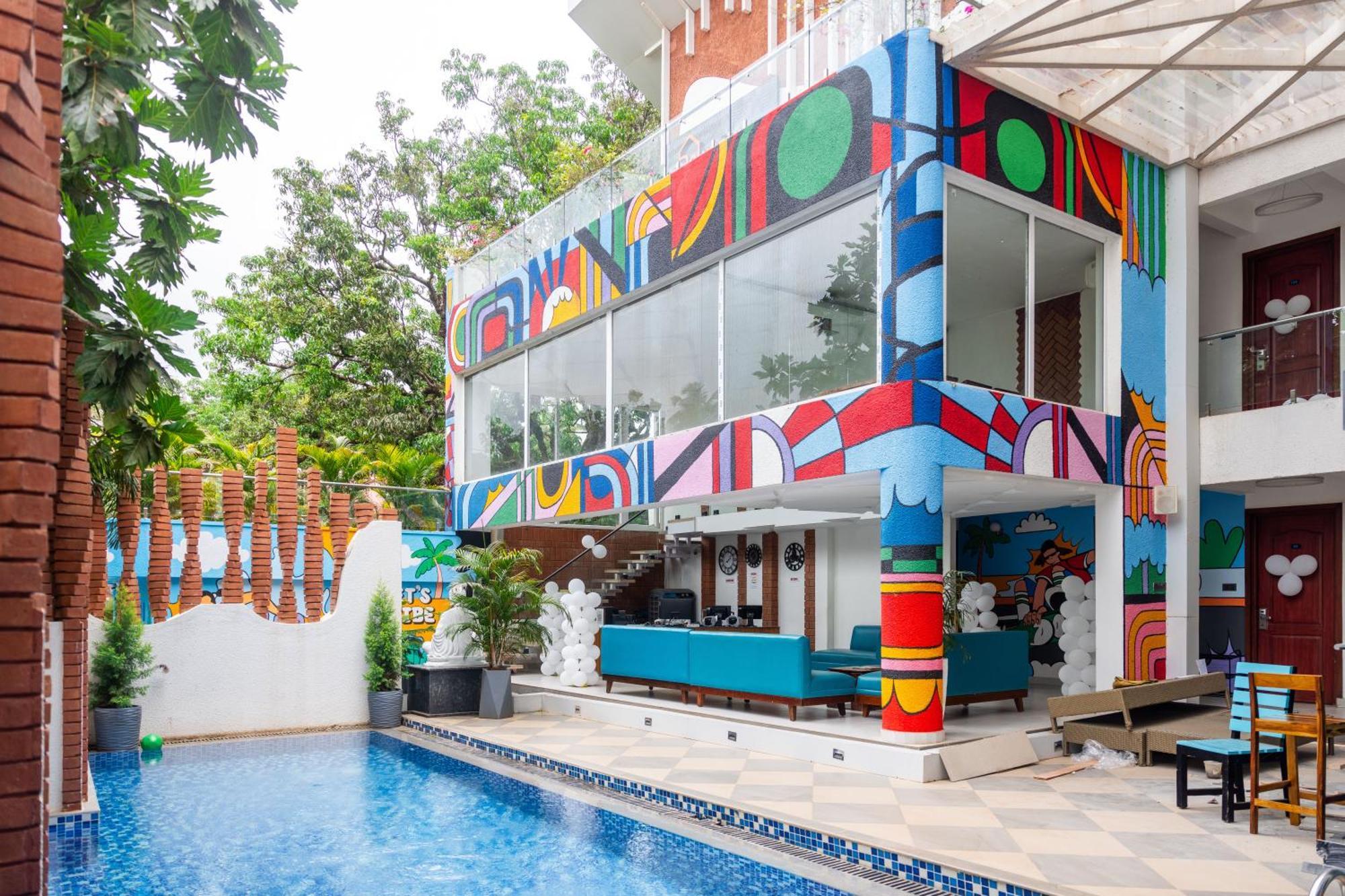 Downtown Hostels - Anjuna Exterior foto
